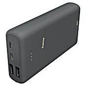 Hama Powerbank Power Pack Supreme 20HD (Kapazität: 20 Ah, Grau) | BAUHAUS