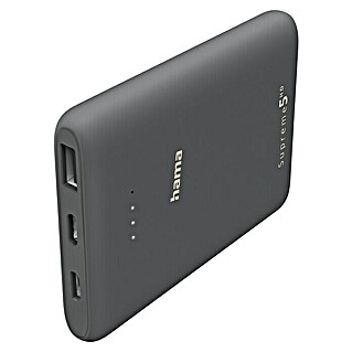 Hama Powerbank Power Pack Supreme 5HD (Kapazität: 5 Ah, Grau)