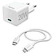 Hama Schnellladegerät USB mit Ladekabel Lightning (Weiß, USB-C-Buchse, 20 W) | BAUHAUS