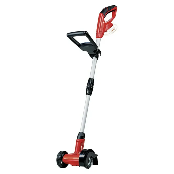 Einhell Power X-Change 18V Akku-Fugenreiniger GC-CC 18 Li-Solo - 18 V, Ohne Akku - Einhell Akku-Fugenreiniger GE-CC 18 Li Solo, ein praktisches und kabelloses Werkzeug für die effektive Reinigung von Pflasterfugen und Rasenkanten.
