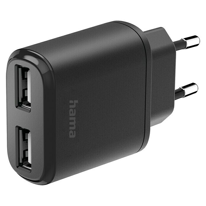 Hama Schnellladegerät USB mit Ladekabel Lightning (Weiß, USB-C-Buchse, 20  W)