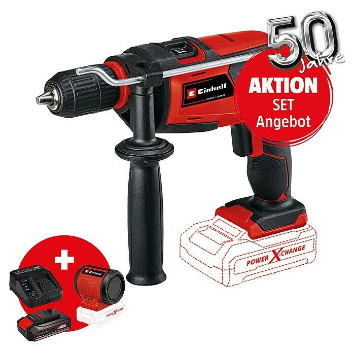 Einhell Power XChange AkkuSchlagbohrmaschine TCID 18 LiSolo (18 V