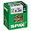 Spax Tornillo universal (Ø x L: 5 x 30 mm, Rosca completa, 125 uds.)