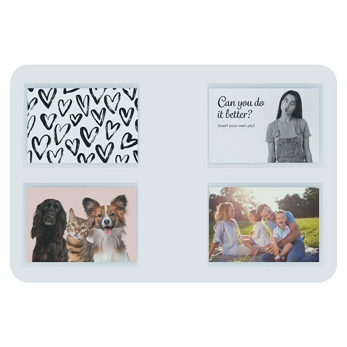 Tisch-Set Venilia (Easy, Transparent, 30 x 45 cm) | BAUHAUS