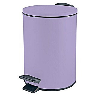 Spirella Cubo con pedal Adelar (3 l, Acero inoxidable, Lavanda)