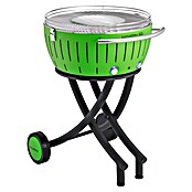 LotusGrill Raucharmer Holzkohlegrill XXL (Limettengrün, Hauptgrillfläche: Ø 57,6 cm, Ausstattung: Gestell)