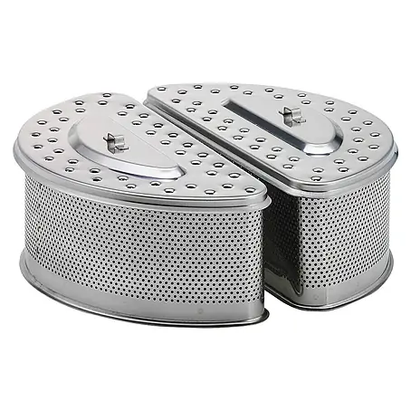 LotusGrill  Edelstahlkohlebehälter XXL