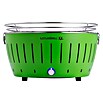 LotusGrill Raucharmer Holzkohlegrill (Green, Hauptgrillfläche: Ø 43 cm)