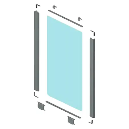 Adinor  Herraje para puerta corredera de armario GSO-GI70