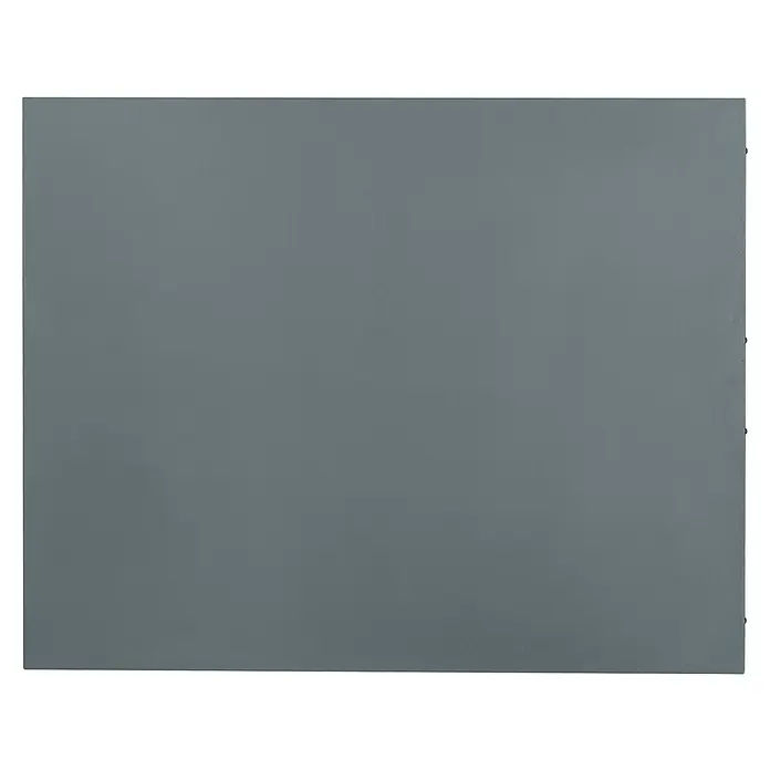 Seitenwand Ersatzteil Q1 - Passend für: Gardol Metall-Hochbeet 2x1 - Graue Platte, ideal als Hintergrund oder Unterlage für Produktfotos, minimalistisch und vielseitig für verschiedene Anwendungen.