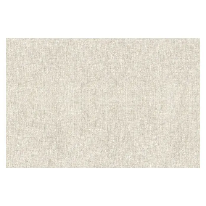 Papel pintado de vinilo adhesivo Lienzo - 280 x 90 cm, PVC, Beige - Primer plano de un tejido color crema con textura fina, ideal para tapicería y decoraciones de alta calidad.