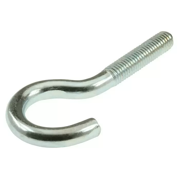 Suki Hembrilla abierta - Ø x L: 4 x 40 mm, 1 ud., Zincado - Tornillo de ojo metálico con vástago roscado para colgar.