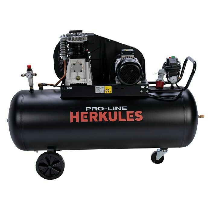 Herkules Kompressor Pro-Line B 3800 B/200 CT4 (10 bar, 3,3 kW)