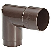 FunkeGruppe Fallrohrbogen (Nennweite: 50 mm, Winkel: 87°, Kunststoff, Braun)