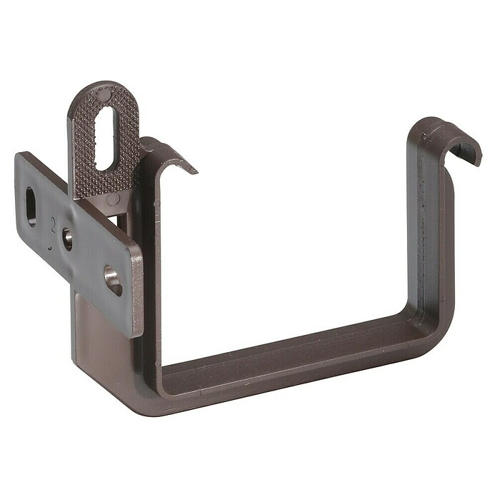 FunkeGruppe Dachrinnenhalter (Nennweite: 70 mm, Kunststoff, Braun)