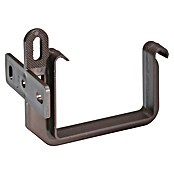 FunkeGruppe Dachrinnenhalter (Nennweite: 70 mm, Kunststoff, Braun)