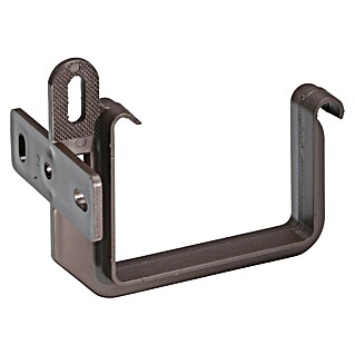 FunkeGruppe Dachrinnenhalter (Nennweite: 70 mm, Kunststoff, Braun)