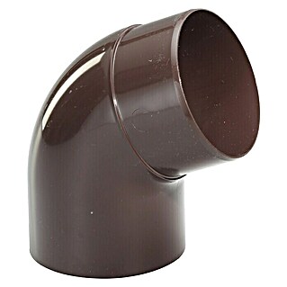 FunkeGruppe Fallrohrbogen (Nennweite: 100 mm, Winkel: 67 °, Kunststoff, Braun)