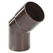 FunkeGruppe Fallrohrbogen (Nennweite: 50 mm, Winkel: 45°, Kunststoff, Braun)