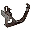 FunkeGruppe Dachrinnenhalter (Nennweite: 70 mm, Braun, Kunststoff)