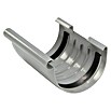 FunkeGruppe Rinnenverbinder (Nennweite: 125 mm, Kunststoff, Grau)