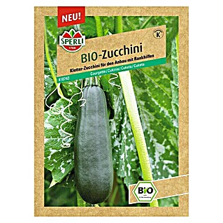Sperli Gemüsesamen BIO Kletterzucchini (Cucurbita pepo, Saatzeit: März, Erntezeit: Juni)