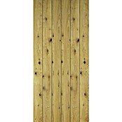 Radex Holzschiebetür Modern Rustic (95 x 210 cm, Kiefer, Farbe: Eiche Rustic, Motiv: K) | BAUHAUS