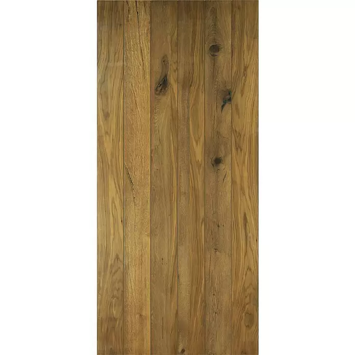 Radex Holzschiebetür Modern Rustic - 95 x 210 cm, Kiefer, Eiche Bronze - Detailaufnahme