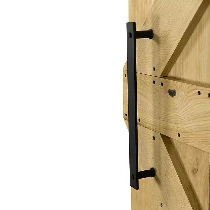 Radex Griffstangenpaar - 365 x 45 x 30 mm, Stahl, Schwarz matt - Detailaufnahme