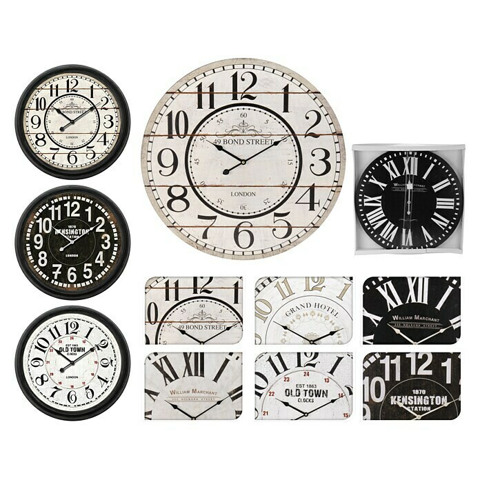 Reloj de pared vintage 60cm London