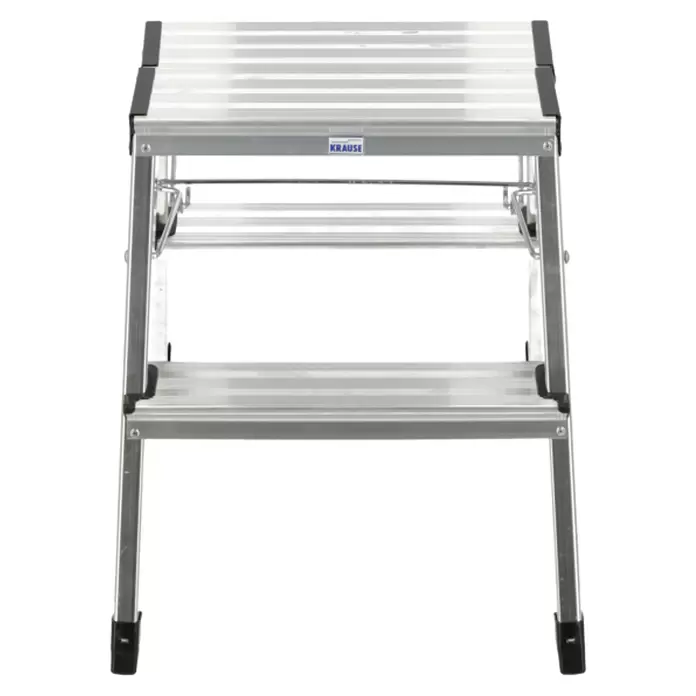 Krause Klapptritt Treppy - Anzahl Tritte: 4 Stk., Arbeitshöhe: 2,45 m, Belastbarkeit: 150 kg, Aluminium