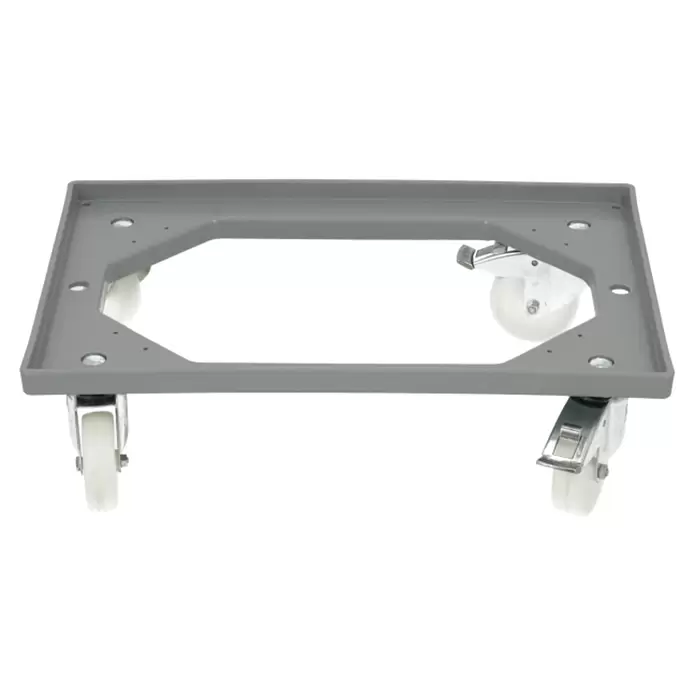 BAUHAUS Transportroller für Euroboxen - L x B x H: 62 cm x 42 cm x 16 mm, Traglast: 250 kg, Kunststoff