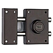 Yale Cerradura con cerrojo 16RHP (An x Al: 60 x 90 mm, Acero, Marrón, Pintado) | BAUHAUS
