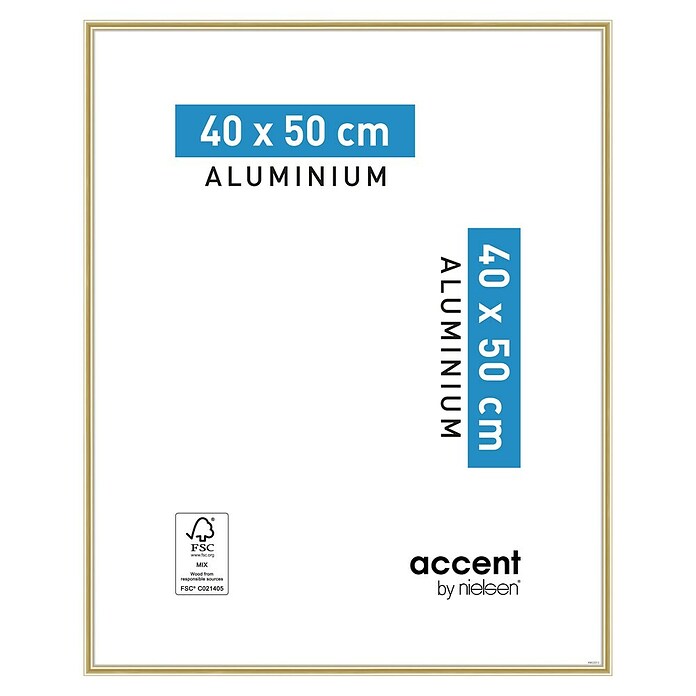 Nielsen Okvir za fotografije  (40 x 50 cm, Aluminij) | 6743 - Alu-Wechselrahmen | HFDA - Wechselrahmen | HFD - Galerie | HF - Galerie | H - Innendeko/Farben | BAUHAUS