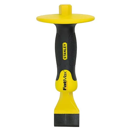Stanley  Cincel de albañil de boca ancha con protector