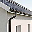 FunkeGruppe Dachrinnenhalter (Nennweite: 125 mm, Kunststoff, Braun)