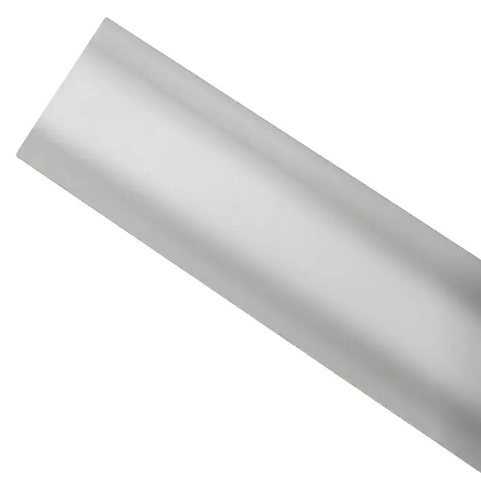 Tapeta para ventanas de PVC - 7 x 210 cm - Primer plano de un producto de plástico transparente en forma de tubo adecuado para diversas aplicaciones, destacando su superficie lisa.