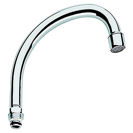 Grohe Rohrauslauf (Chrom, Messing, Ausladung: 140 mm)