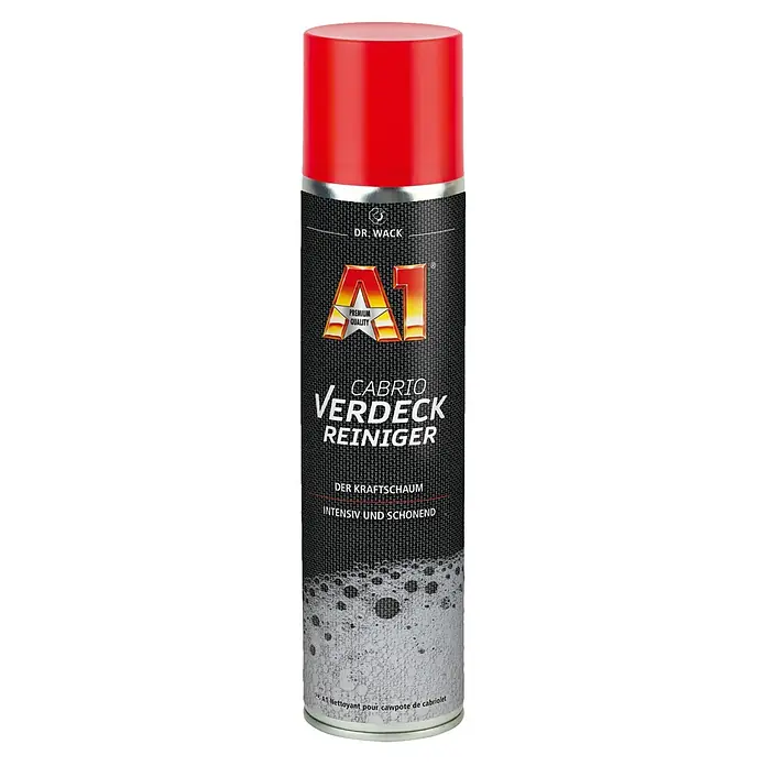 Dr. Wack Verdeckreiniger A1 - 400 ml - A1 Cabrio Verdeck Reiniger von Dr. Wack, ideal zur intensiven und schonenden Reinigung von Cabrioverdecken.