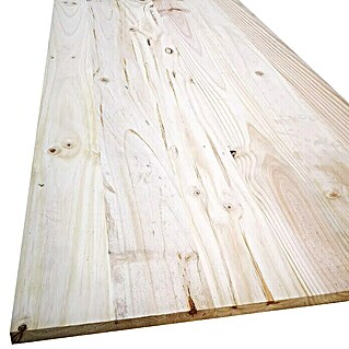 Tablero de madera laminada (Pino, 200 cm x 60 cm x 18 mm)