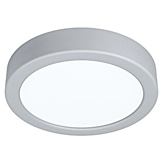 Eglo LED-Deckenleuchte rund Idun (9,5 W, Ø x H: 17 x 3 cm, Silber, Neutralweiß)