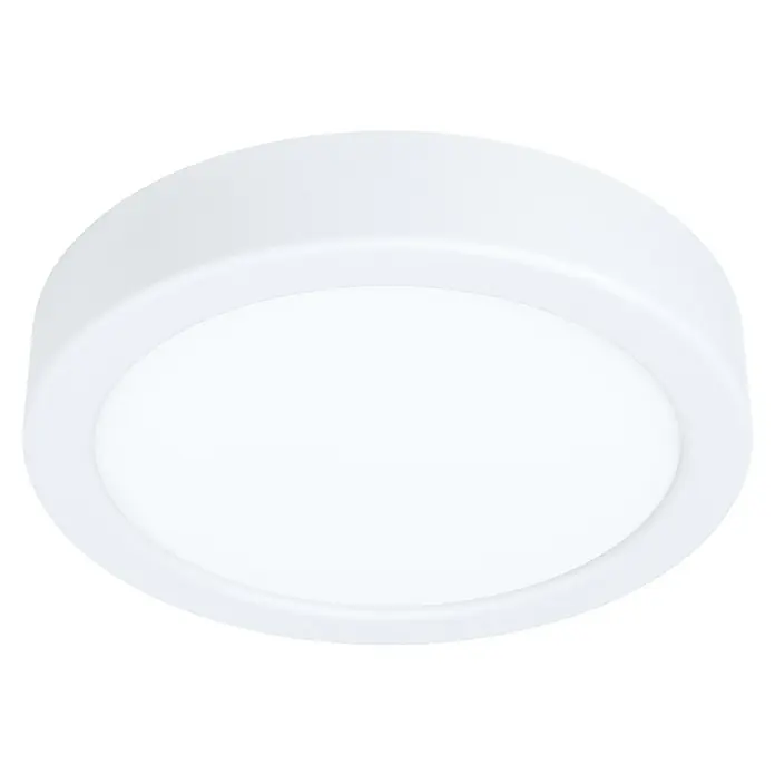 Eglo LED-Deckenleuchte rund Idun - 9,5 W, Ø x H: 17 x 3 cm, Weiß, Neutralweiß - Weiße runde LED-Deckenleuchte für moderne Innenräume. Einfache Installation, helles Licht und lange Lebensdauer.