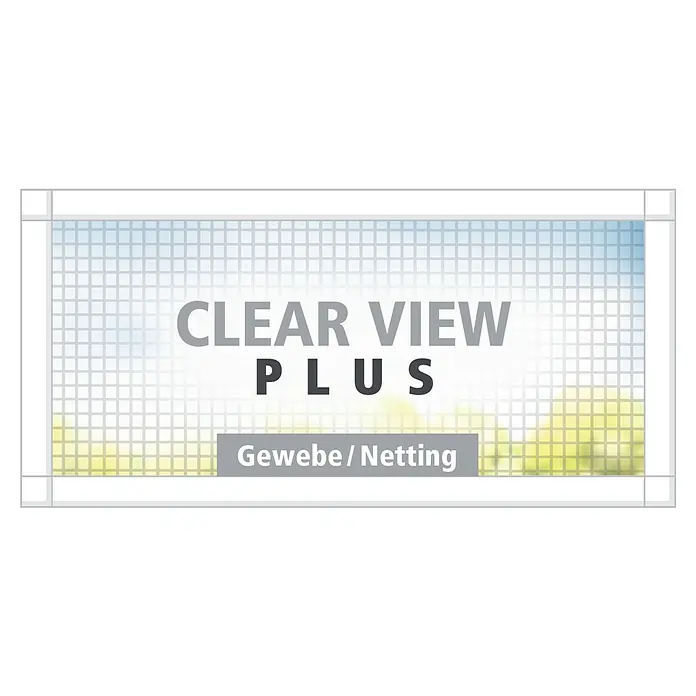 Tesa Insect Stop Insektenschutztür ALU Comfort XL - B x H: 1,2 x 2,4 m, Weiß - Klare Sicht garantiert mit dem Clear View Plus Gewebe/Netting. Ideal für ungestörte Ausblicke und zuverlässigen Insektenschutz.
