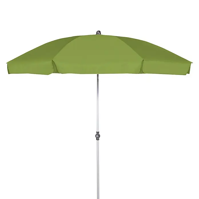Doppler Active Marktschirm rundFresh Green, Durchmesser Bespannung: 200 cm - Ein grüner Sonnenschirm bietet Schatten und Schutz vor der Sonne, ideal für den Garten oder die Terrasse.
