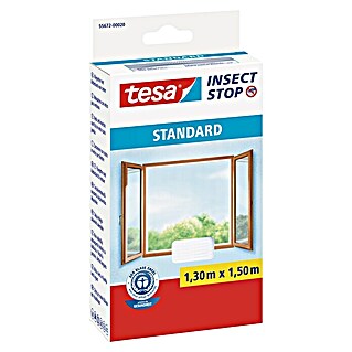 Tesa Insect Stop Mosquitera para ventana Standard (L x An: 151 x 130 cm, Blanco)