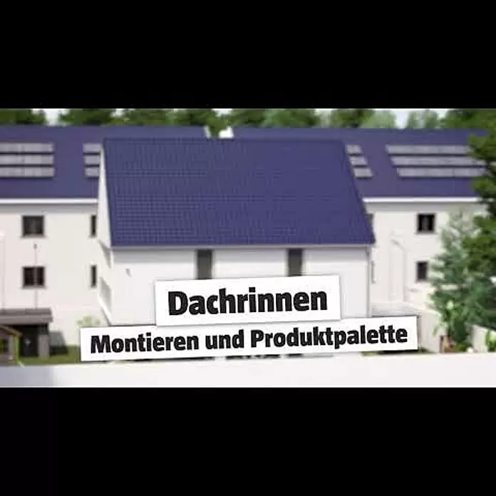 Marley Regensinkkasten RSK 1500 - Kunststoff, Braun - Dachrinne montieren - Kurzvideo