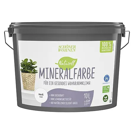 SCHÖNER WOHNEN-Farbe Naturell Wandfarbe Mineralfarbe