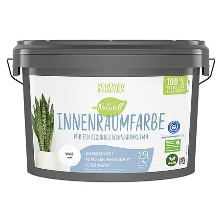 SCHÖNER WOHNEN-Farbe Naturell Wandfarbe Innenraumfarbe