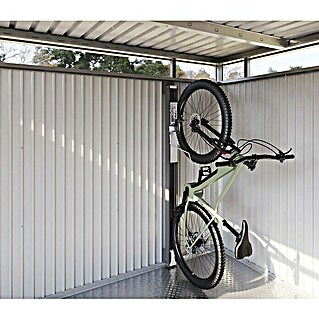 Biohort Fahrradlift (Nicht schwenkbar, Dunkelgrau-metallic, Passend für: Gerätehäuser)