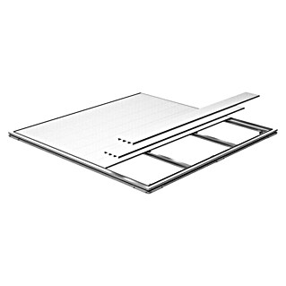 Biohort SmartBase Potporno postolje (Aluminij, Namijenjeno za: Biohort kućicu za alat Europa vel. 3)
